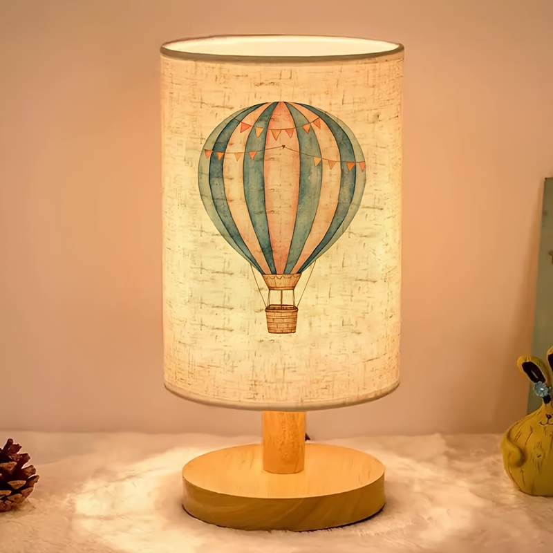 Home Decor Room - Hot Air Balloon Printed Minimalist Ambient