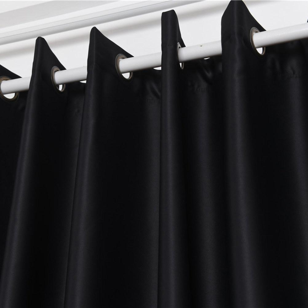 Home Decor Curtains - 2Pcs Blackout Curtain for Home Living