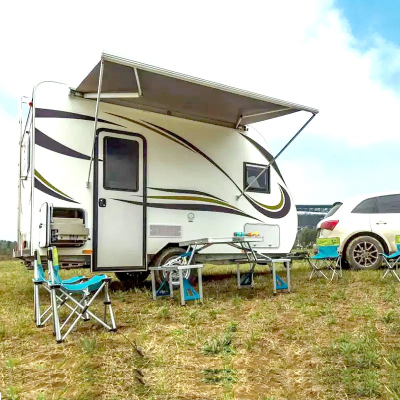 Led Strip Lights - Motorhome Manual Electric RV SunShade Cassette