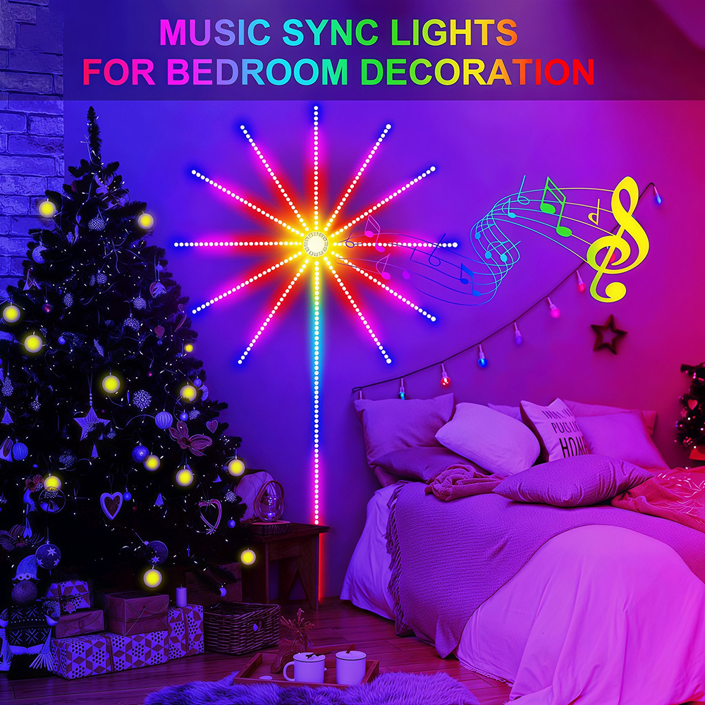 Led Strip Lights - LED Strip Light RGB Sound Control