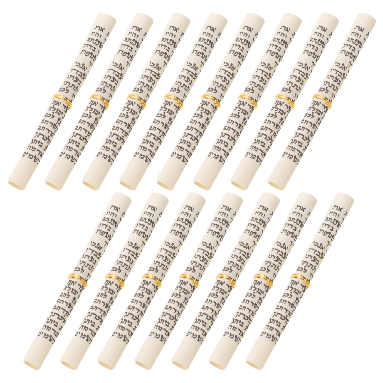 Home Decor Wallpaper - 15Pcs Kosher Mezuzah Paper Scroll Decorative