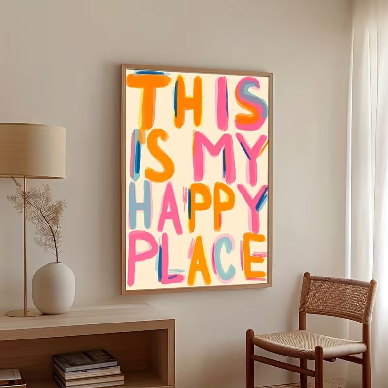 Home Decor Mod - Modern This Is My Happy Place