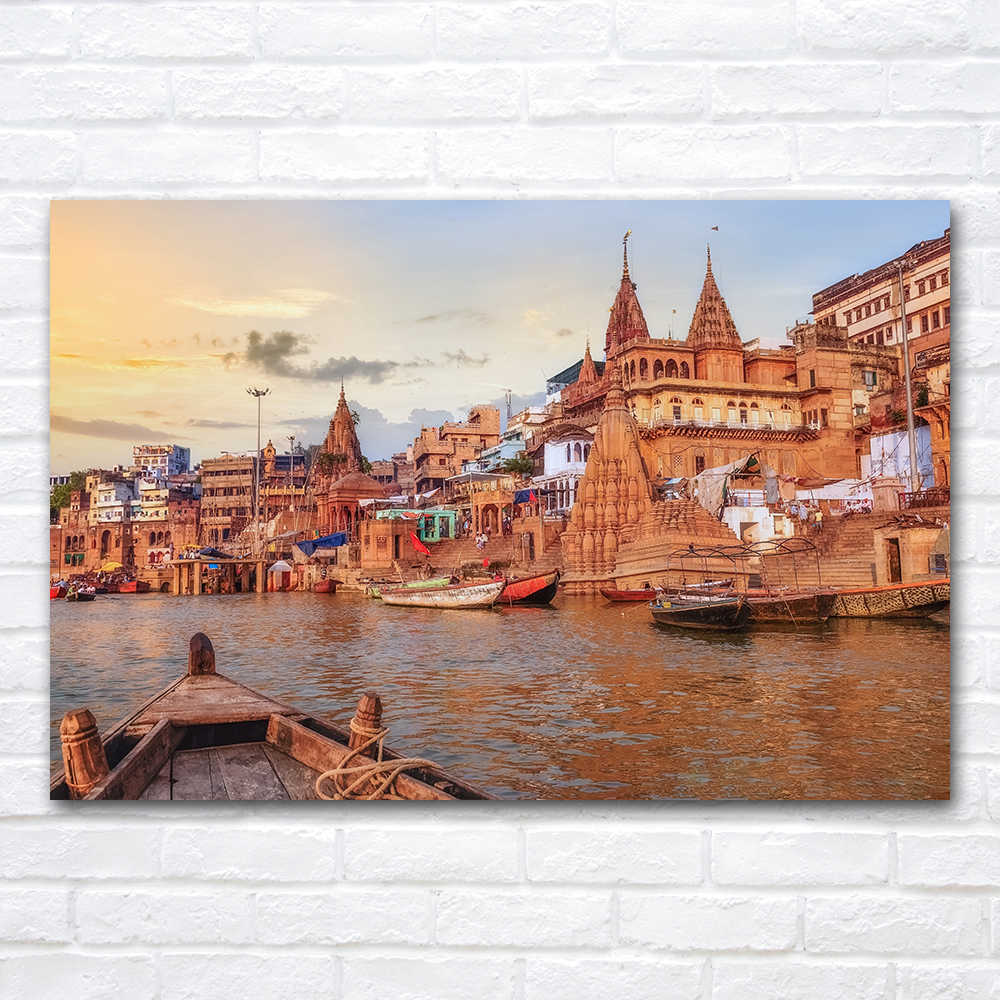 Home Decor Varanasi - Ganga River Varanasi North India Cityscape