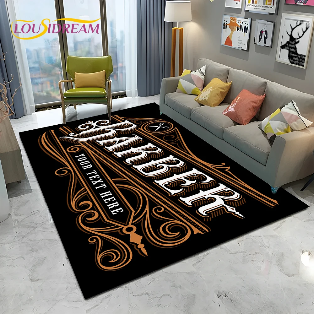 Home Decor Online Shopping - Barber Shop 3D Skull Vintage HD