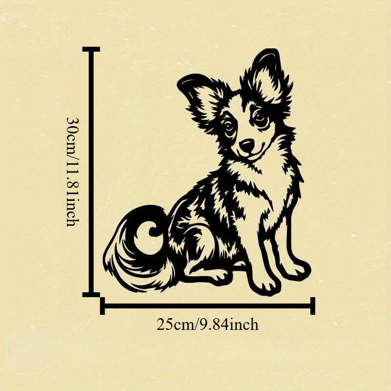 Home Decor Brand - Brand Vintage Chihuahua Metal Wall Art