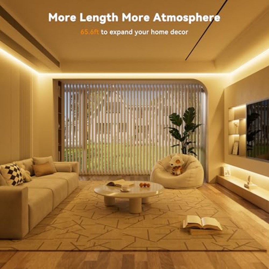 COB LED Strip Lights 65.6ft/20 - مراجعة Led Strip Lights وسعره