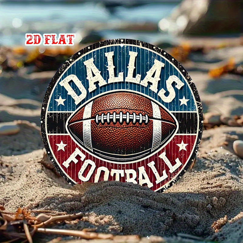 2D Flat, 1pc Dallas Football R - مراجعة Home Decor Dallas وسعره