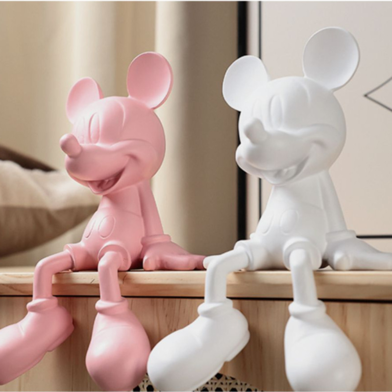 Cartoon Mickey Mouse Statue Re - مراجعة Home Decor Brand وسعره