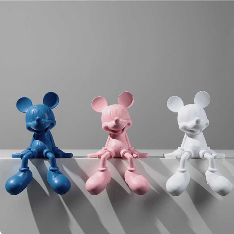 Cartoon Mickey Mouse Statue Re - مراجعة Home Decor Brand وسعره