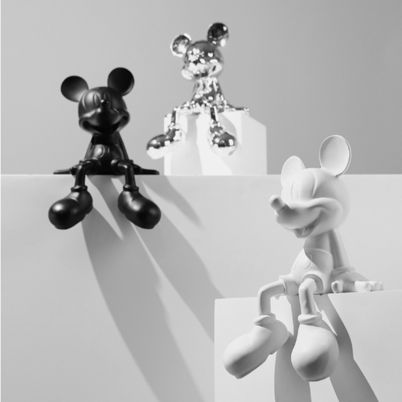 Cartoon Mickey Mouse Statue Re - مراجعة Home Decor Brand وسعره