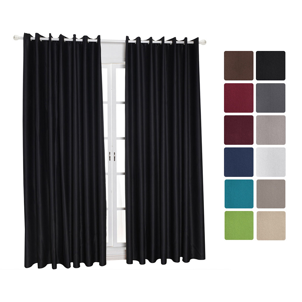 2Pcs Blackout Curtain for Home - مراجعة Home Decor Curtains وسعره