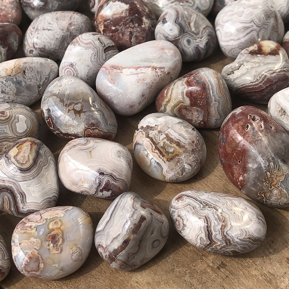 Natural Stone Banded Agate Tum - مراجعة Home Decor Modern Organic وسعره