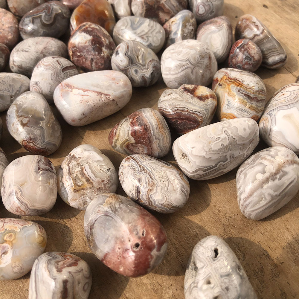 Natural Stone Banded Agate Tum - مراجعة Home Decor Modern Organic وسعره