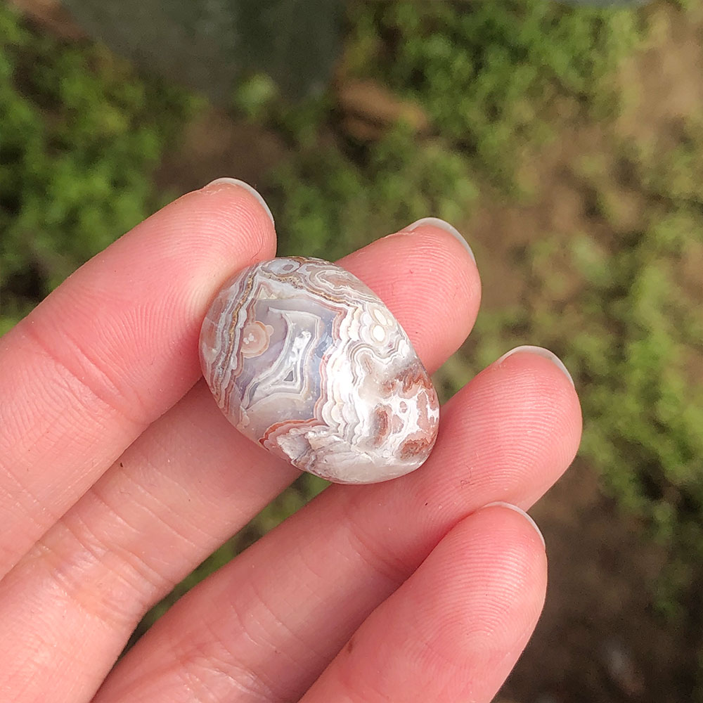 Natural Stone Banded Agate Tum - مراجعة Home Decor Modern Organic وسعره