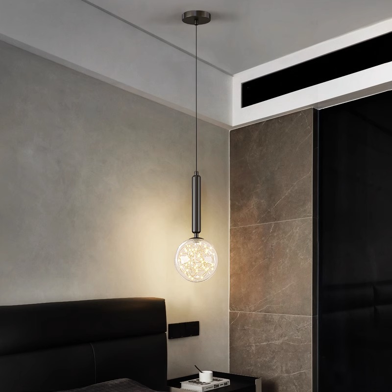 1 PC Modern home decor led lig - مراجعة Hanging Moon Lamp وسعره