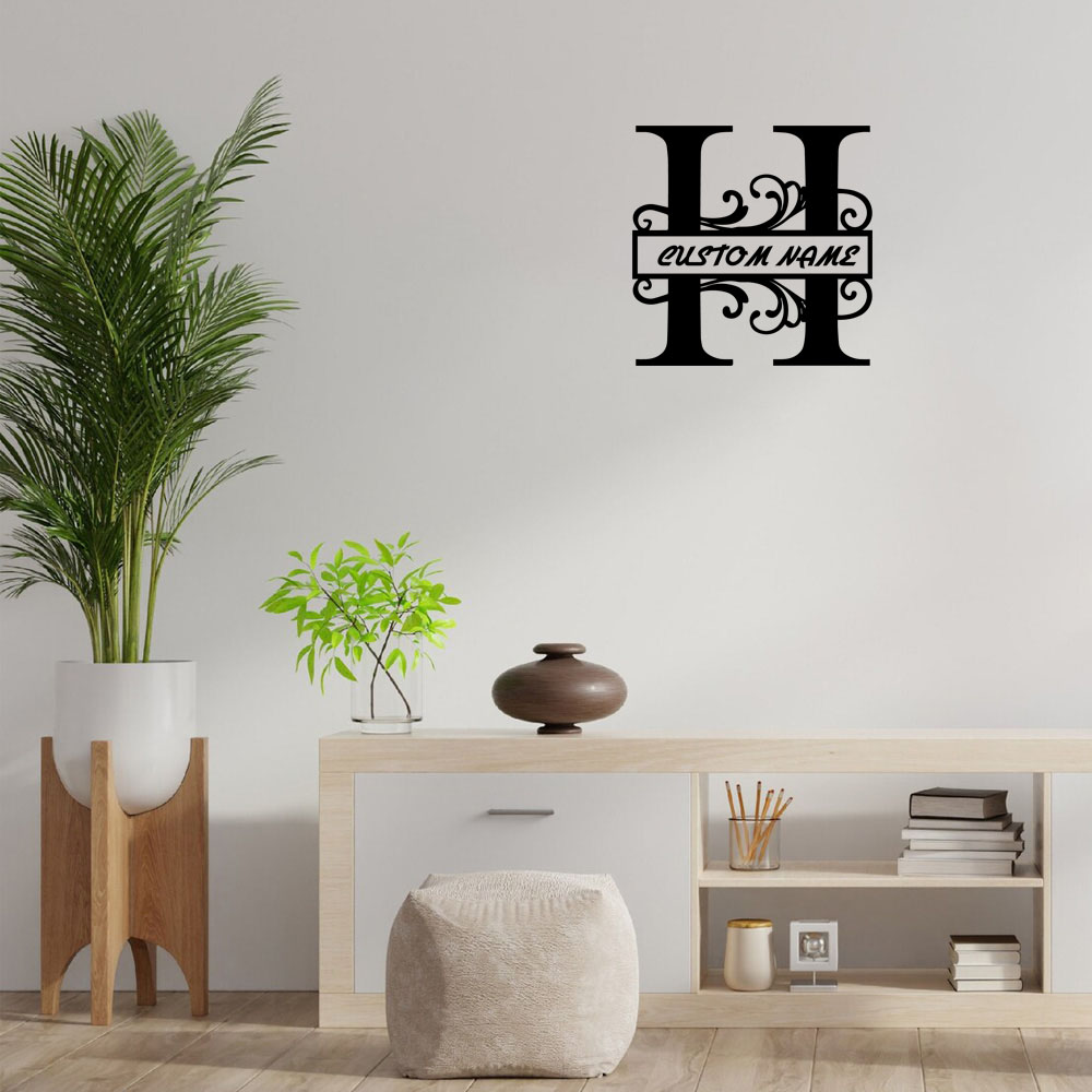 1PC Excellent Letter H Persona - مراجعة Home Decor Wallpaper وسعره