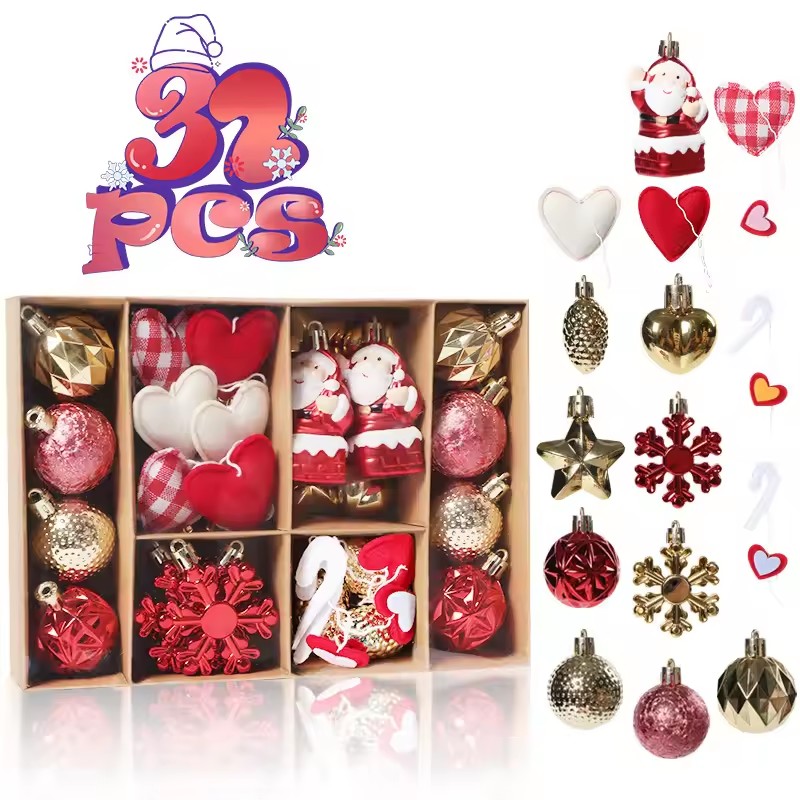 32Pcs Christmas Ball Ornaments - مراجعة Home Xmas Decor Ideas وسعره