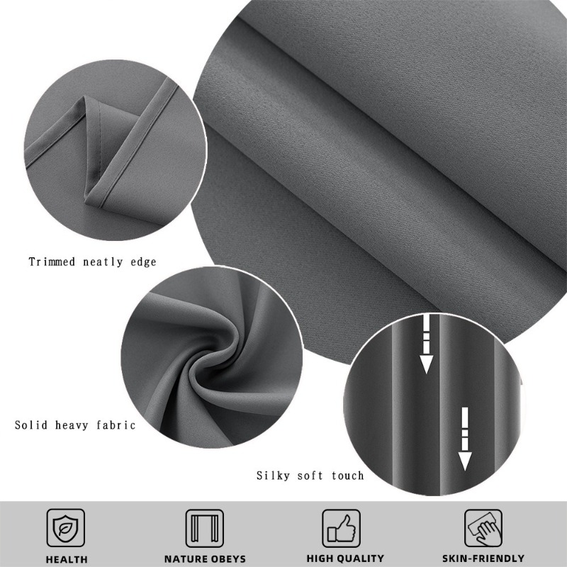 One Pane Light-Blocking Solid  - مراجعة Home Decor Curtains وسعره