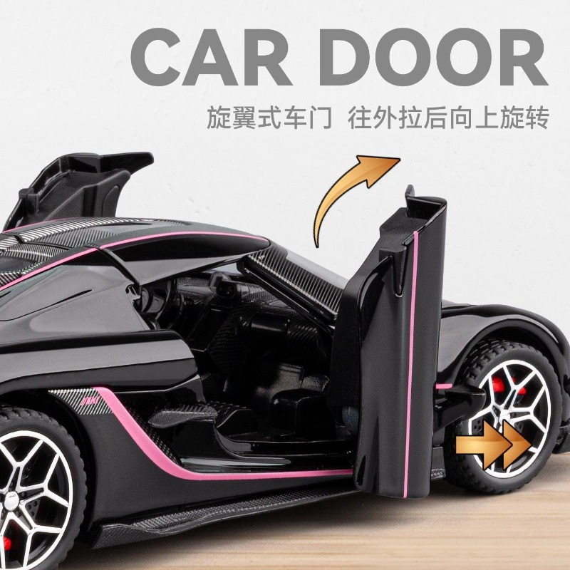 1:32 Scale Koenigsegg Jesko Ab - مراجعة Home Decor Collection وسعره