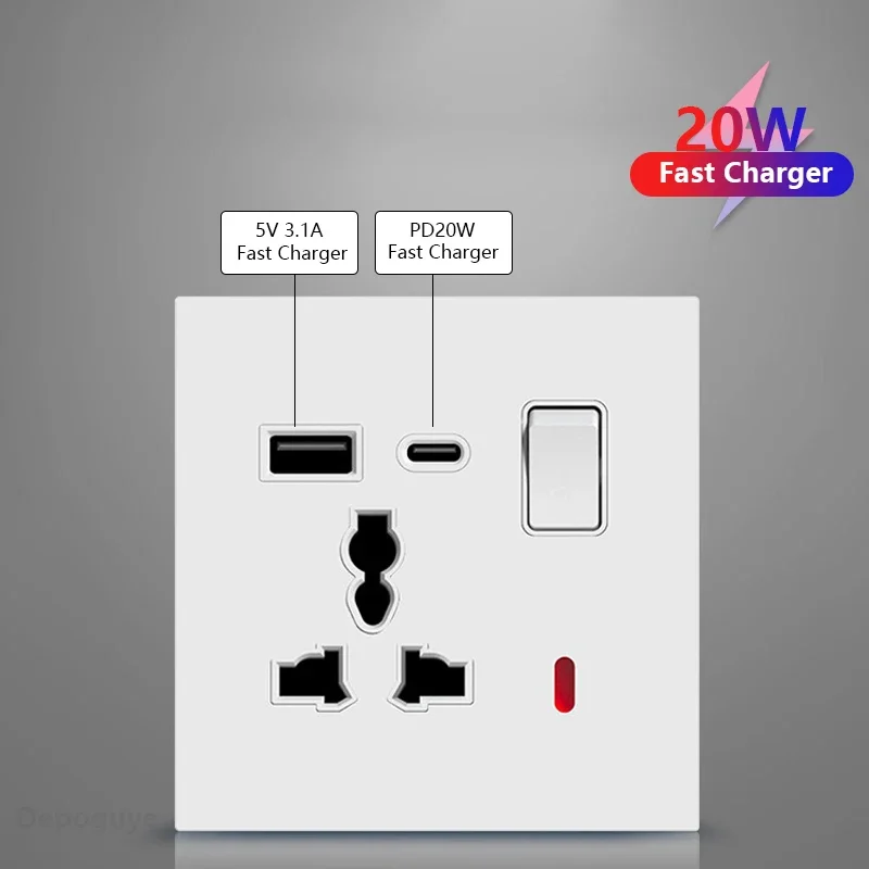 UK Standard Power Socket 13A Q - مراجعة Home Decor Uk وسعره
