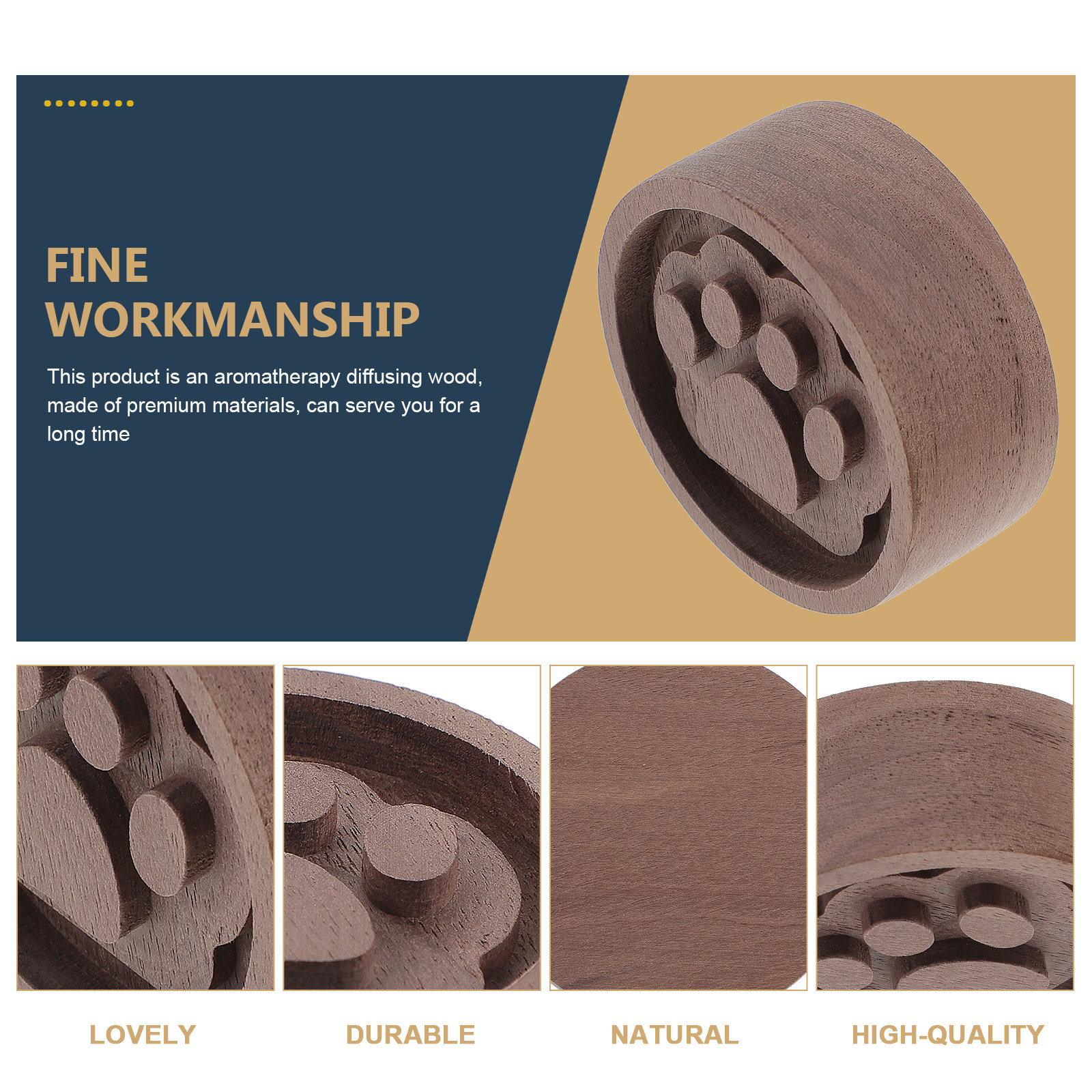 Natural Wood Aromatherapy Diff - مراجعة Home Decor Essentials وسعره