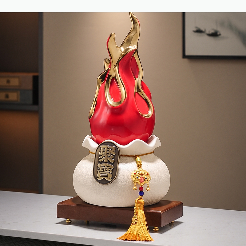 Gilded Pitaya Ceramic Landscap - مراجعة Home Decor Modern Organic وسعره