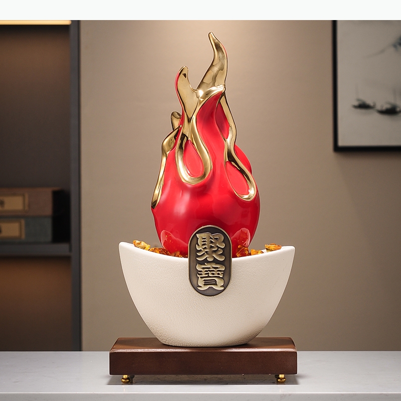 Gilded Pitaya Ceramic Landscap - مراجعة Home Decor Modern Organic وسعره