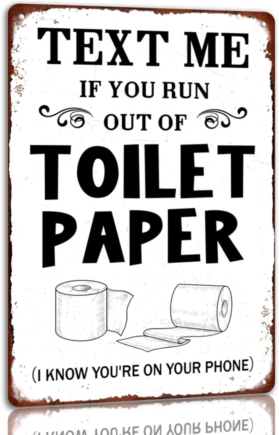 Text Me If You Run Out Of Toil - مراجعة Home Decor Wallpaper وسعره