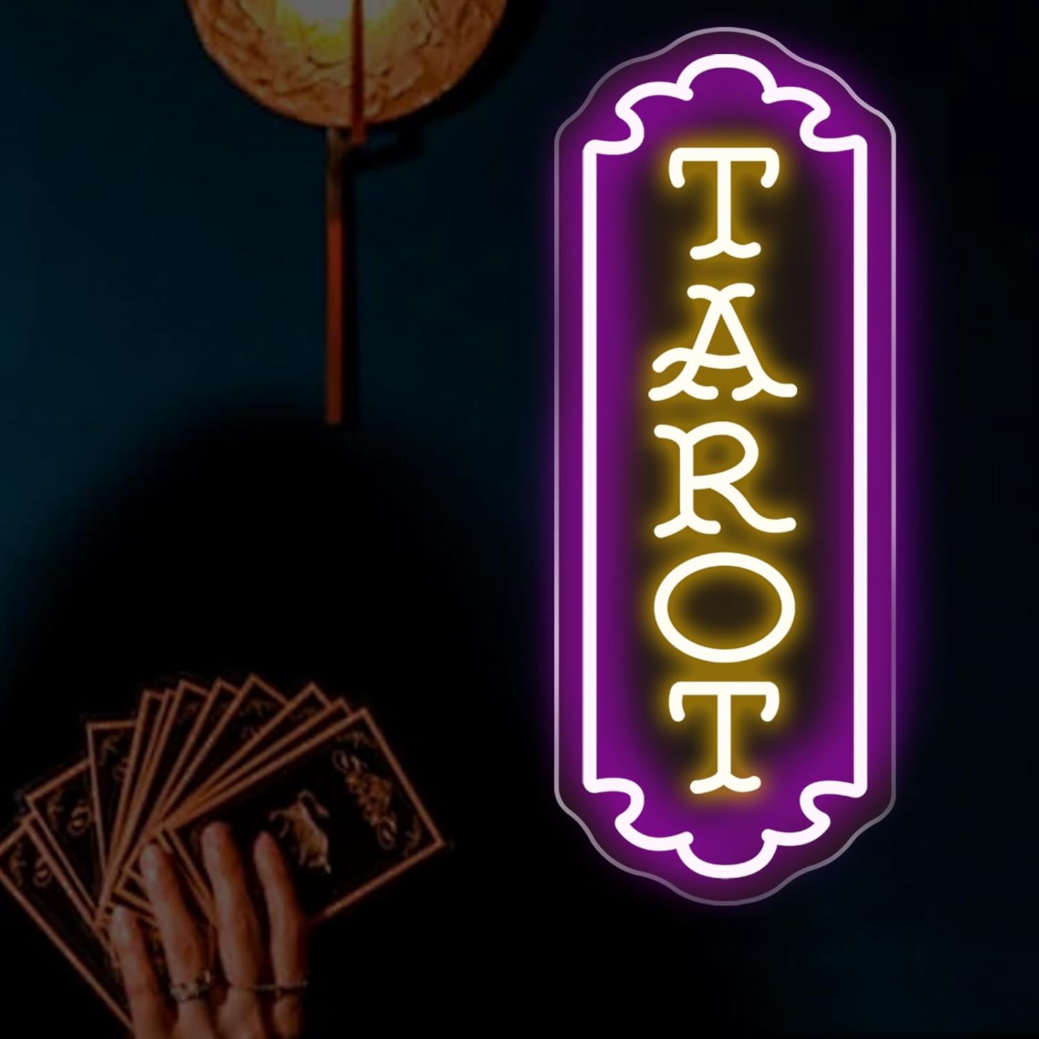 Tarot Neon Sign USB Powered My - مراجعة Home Decor Com وسعره