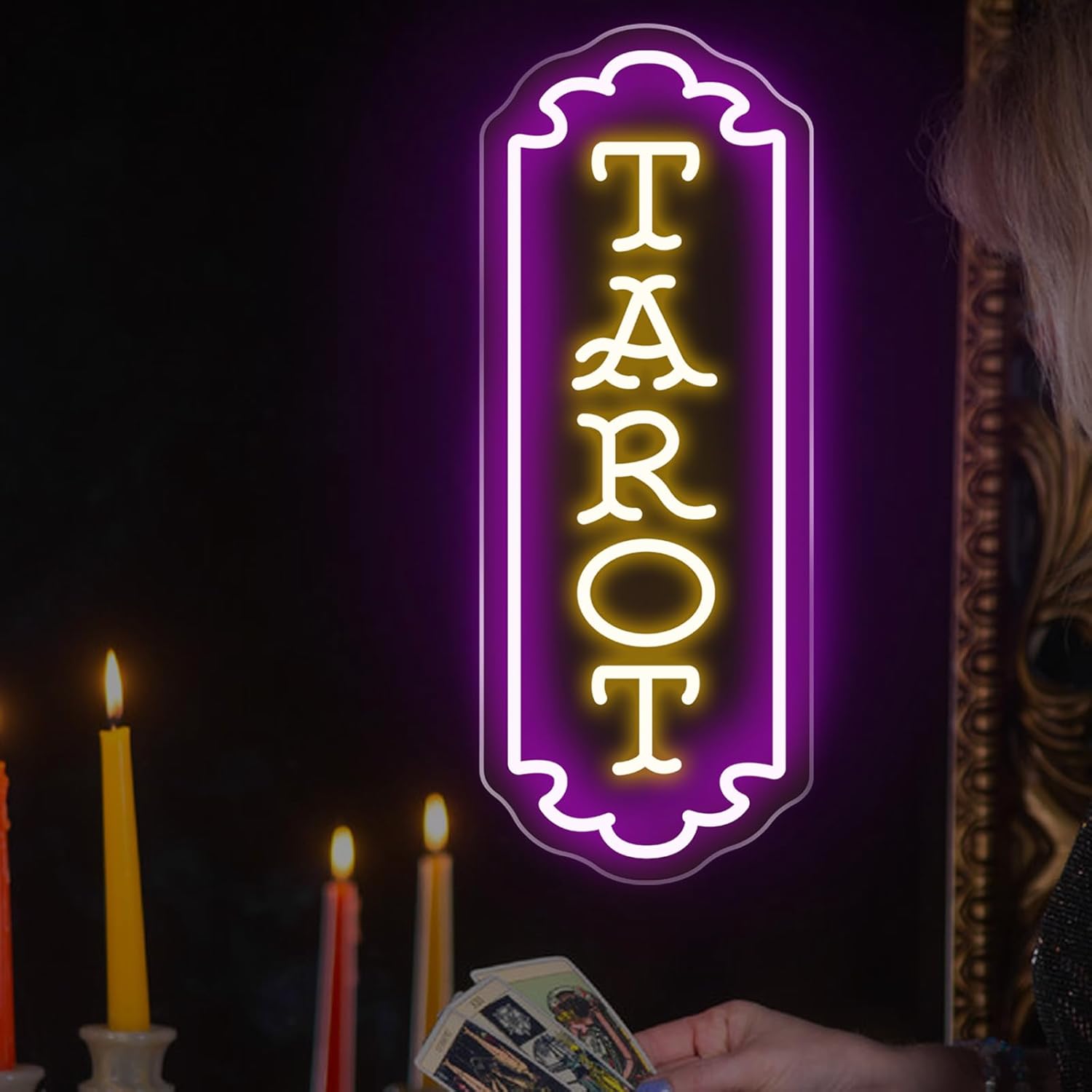 Tarot Neon Sign USB Powered My - مراجعة Home Decor Com وسعره