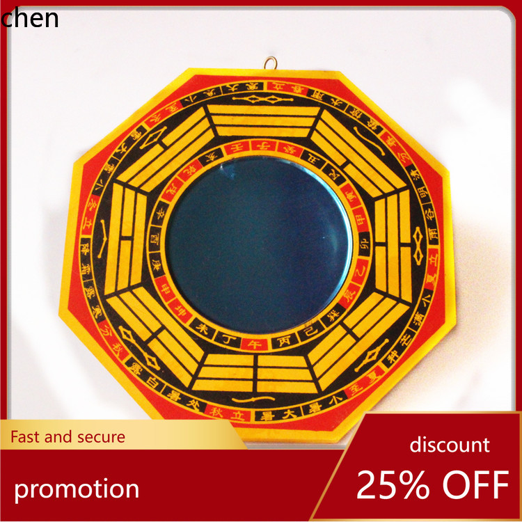 Cz1 wooden bagua mirror concav - مراجعة Home Decor Mirror وسعره