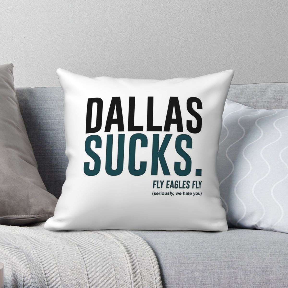 Dallas Sucks Fly Eagles Fly Sq - مراجعة Home Decor Dallas وسعره