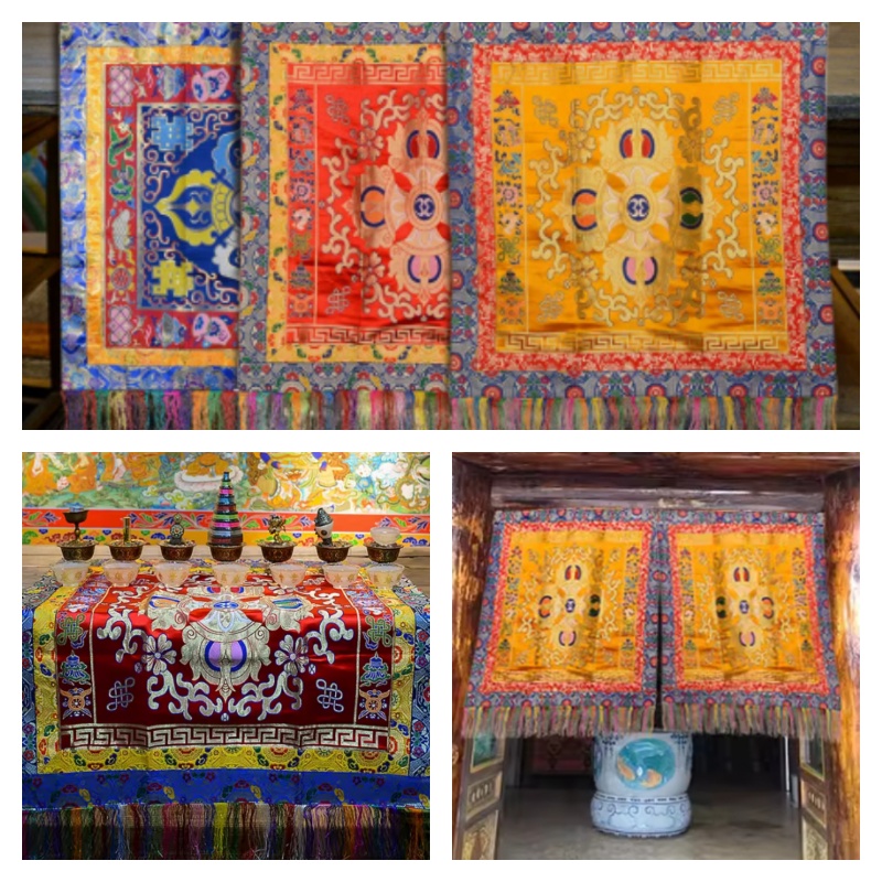Handmade Embroidery Tablecloth - مراجعة Home Decor Curtains وسعره