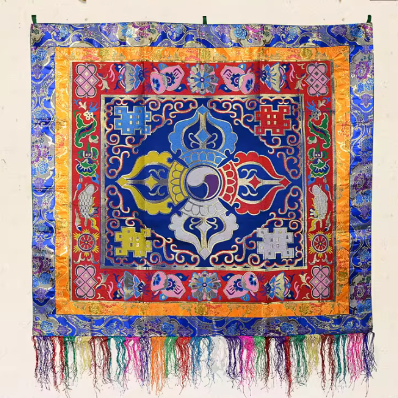 Handmade Embroidery Tablecloth - مراجعة Home Decor Curtains وسعره