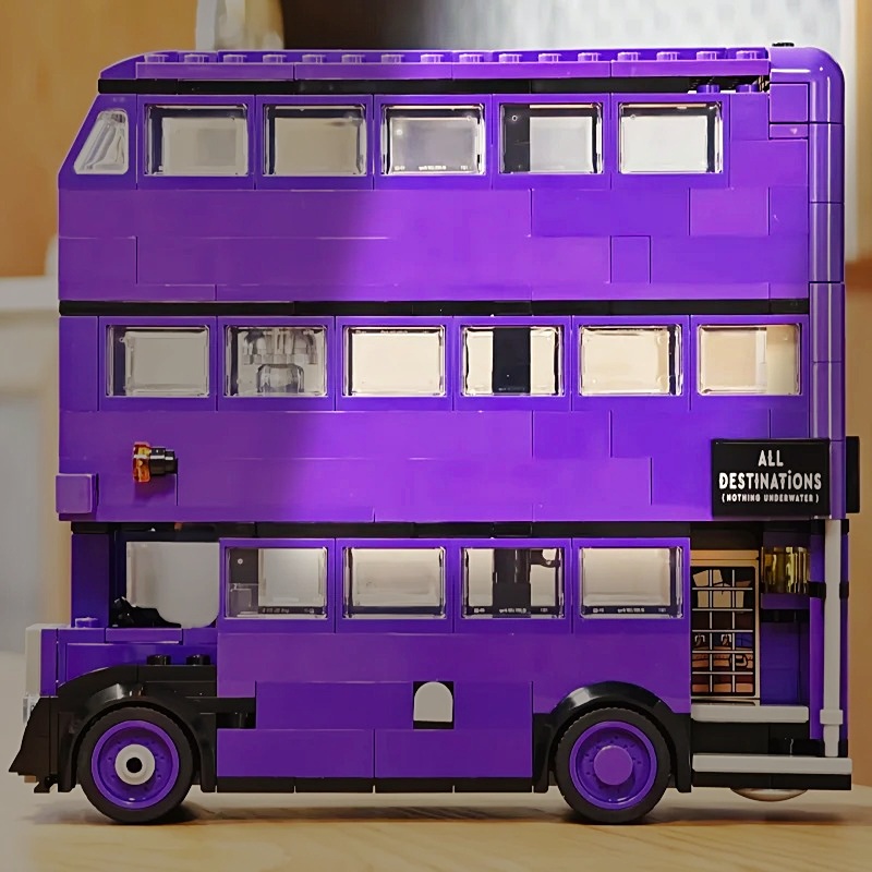 New Arrival 499PCS  Knight Bus - مراجعة Home Decor Mod وسعره