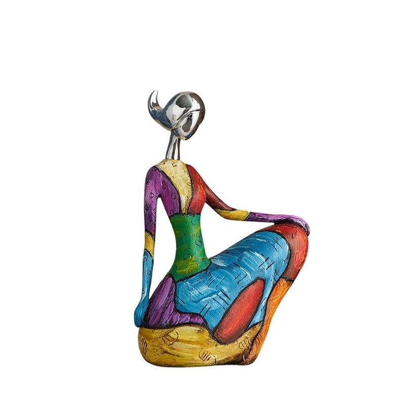 Light Weight Modern Art Figuri - مراجعة Abstract Sculpture Resin وسعره