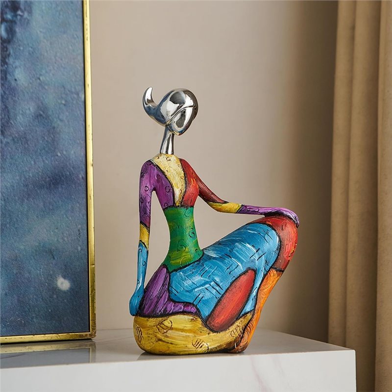 Light Weight Modern Art Figuri - مراجعة Abstract Sculpture Resin وسعره