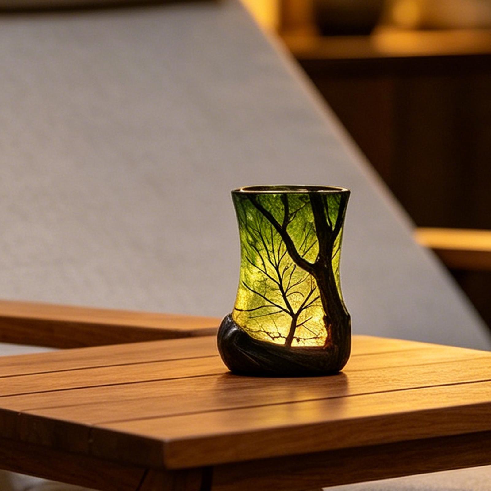 Bedside Table Lamp Forest Nigh - مراجعة Home Decor Room وسعره