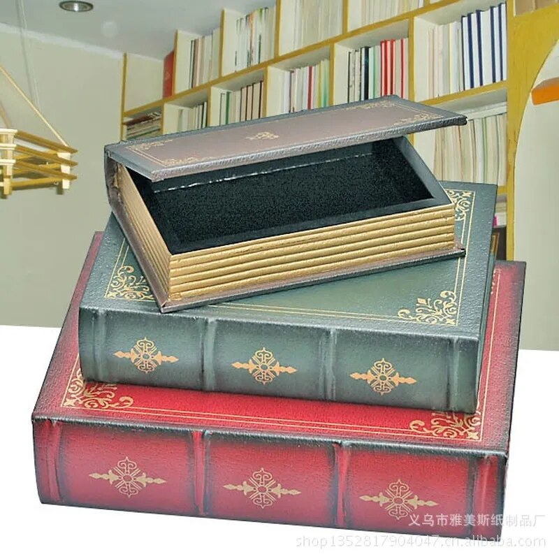 3PCS Fake Books Decoration Woo - مراجعة Home Decor Modern Organic وسعره