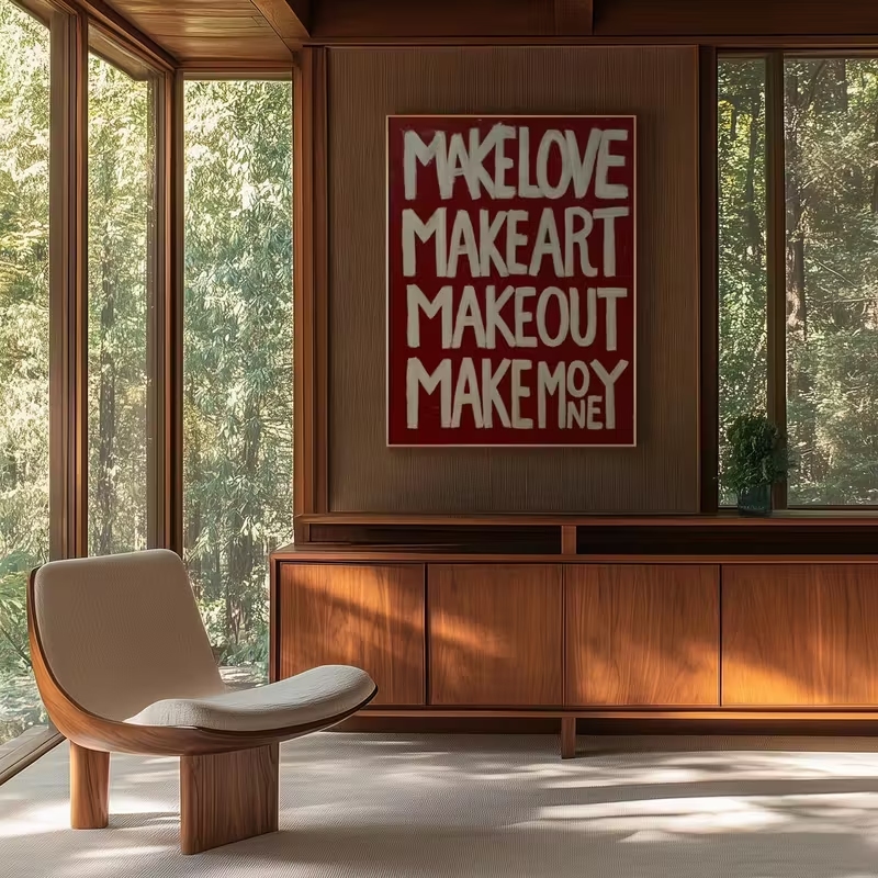 Modern,Retro Self Made Love Ki - مراجعة Home Decor Mod وسعره