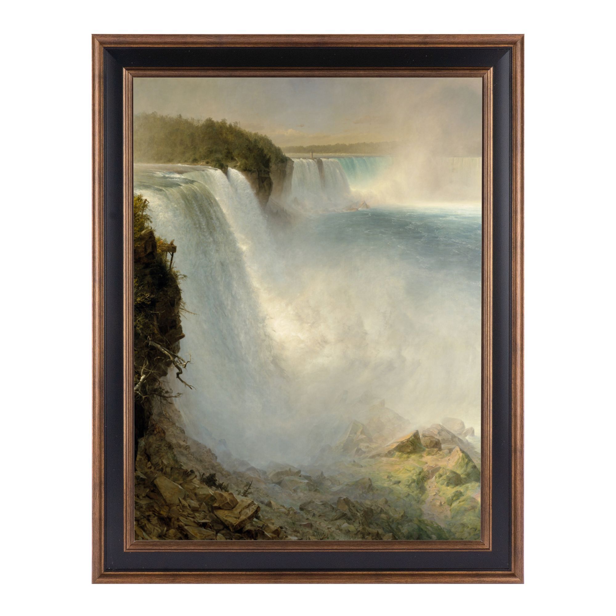 Edwin Church Framed Vintage Ca - مراجعة Home Decor Mirror وسعره
