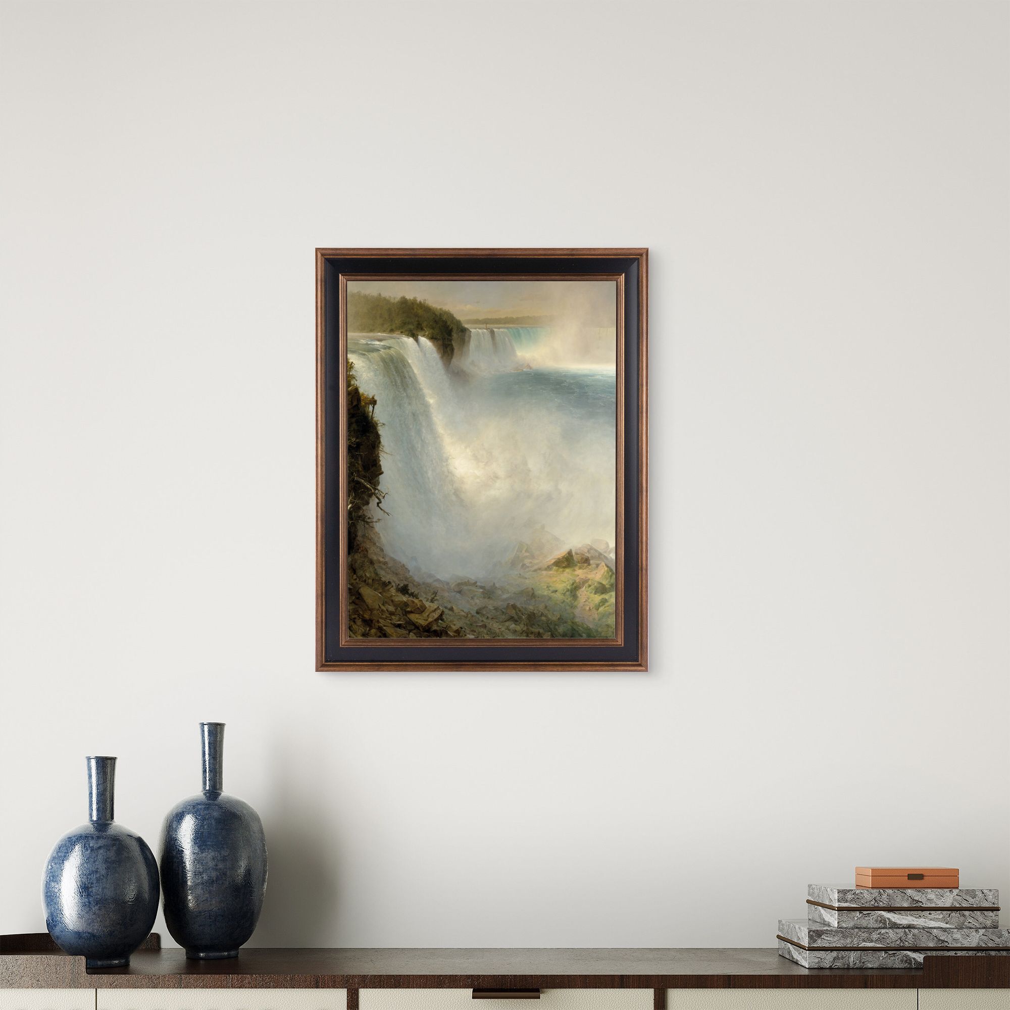 Edwin Church Framed Vintage Ca - مراجعة Home Decor Mirror وسعره