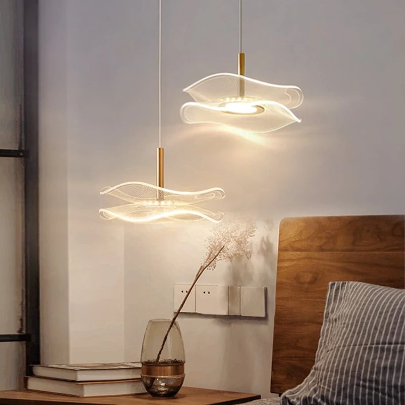 Nordic LED Pendant Lamp Fixtur - مراجعة Hanging Moon Lamp وسعره