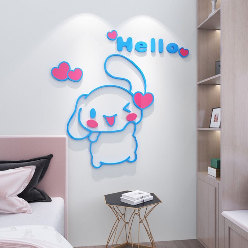 Sanrio Cinnamoroll 3D acrylic  - مراجعة Home Decor Wallpaper وسعره