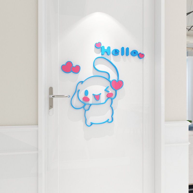 Sanrio Cinnamoroll 3D acrylic  - مراجعة Home Decor Wallpaper وسعره