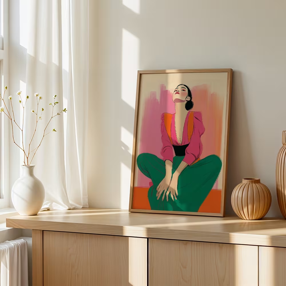 Modern,Retro Pluralistic Femin - مراجعة Home Decor Mod وسعره
