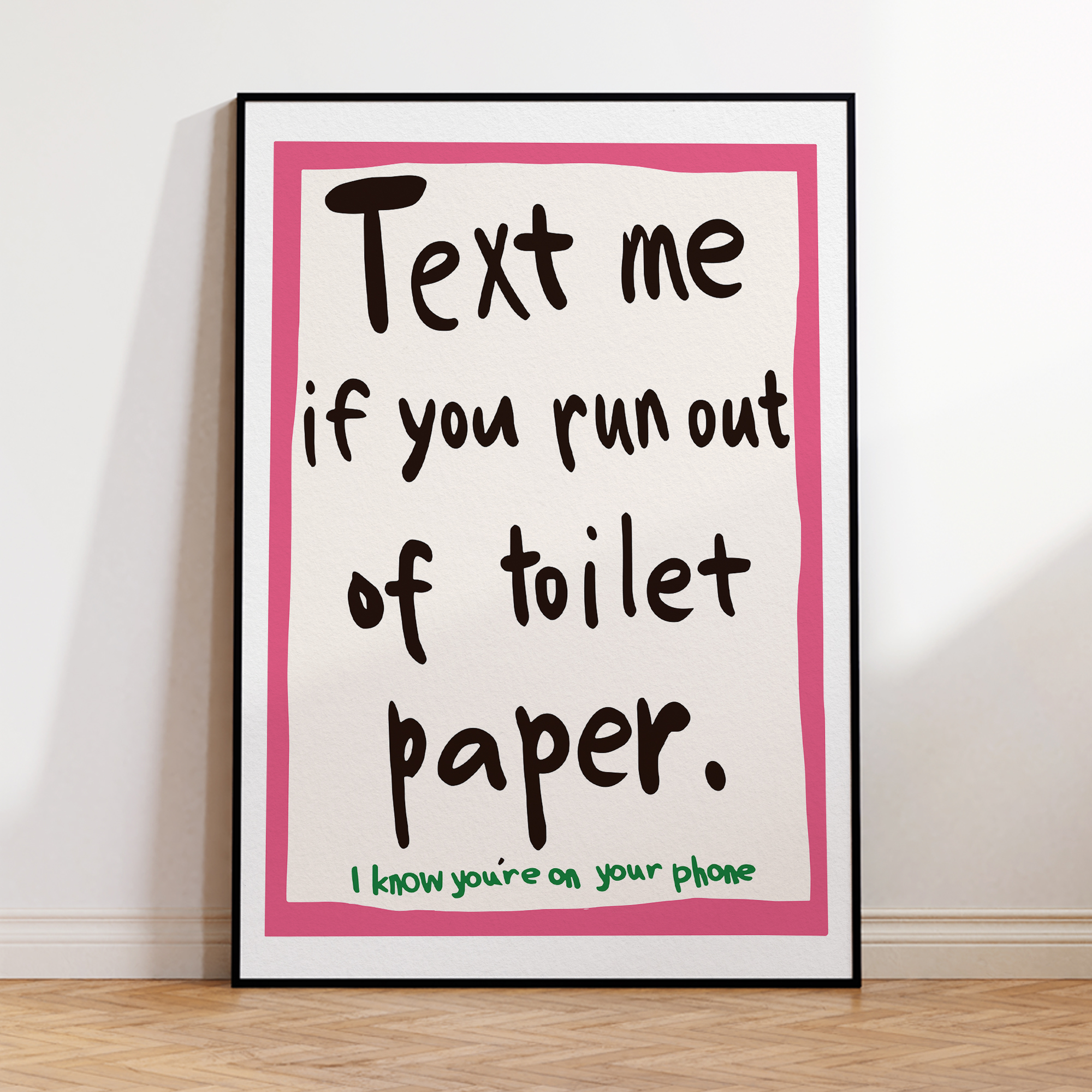 Modern Text Me If You Run Out  - مراجعة Home Decor Mod وسعره