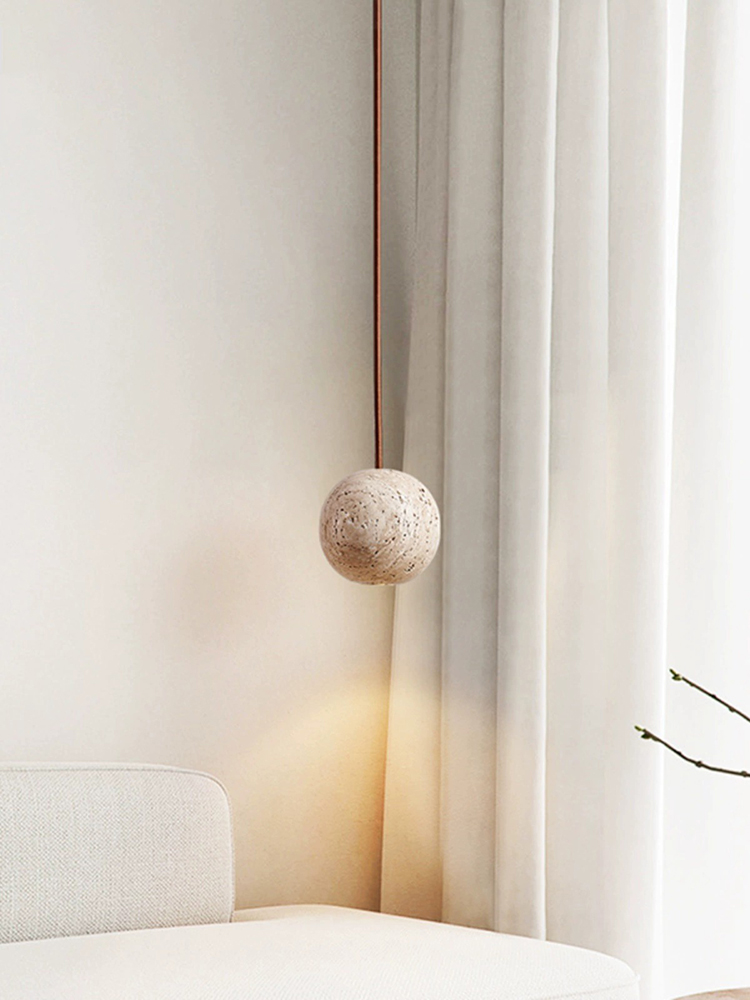 Led Pendant Lamp Stone Yellow  - مراجعة Hanging Moon Lamp وسعره