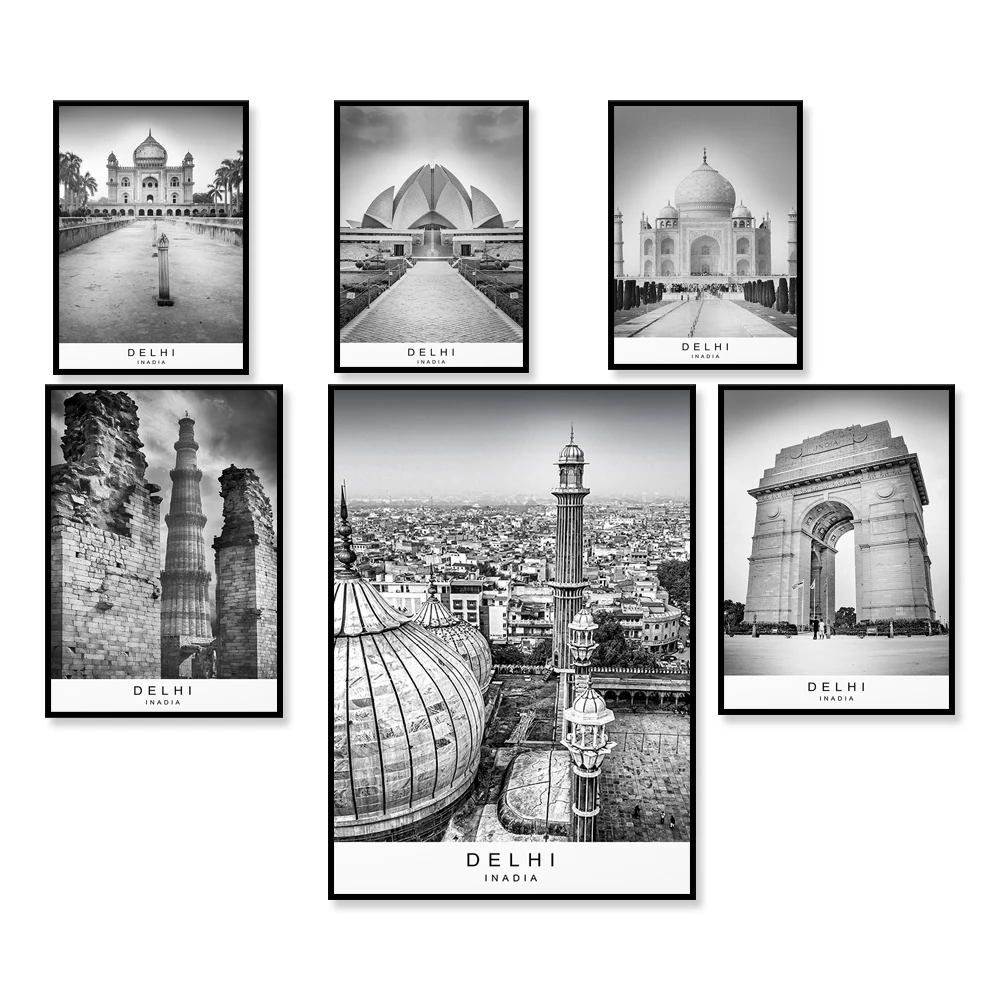 Delhi city printing picture po - مراجعة Home Decor Delhi وسعره