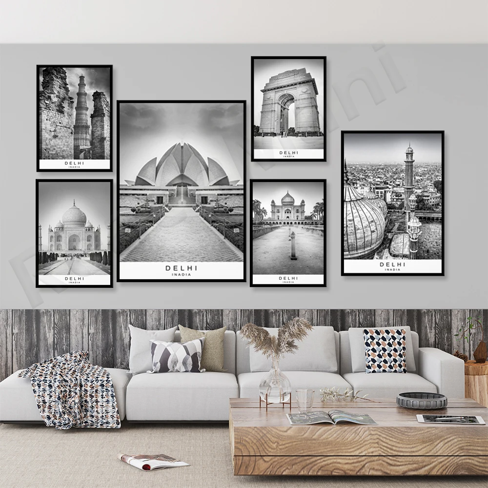 Delhi city printing picture po - مراجعة Home Decor Delhi وسعره
